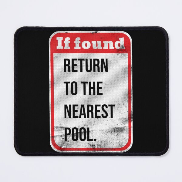 Item preview, Swimming Coach If Found Return To The Nearest Pool Classic T-Shirt designed and sold by laureljusjv.