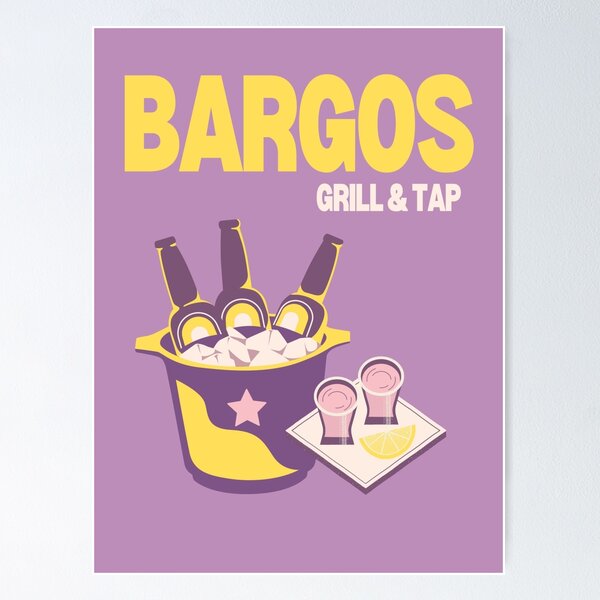 Item preview, DAYTON TIKTOK POSTER BARGOS designed and sold by abbymoriartyy.