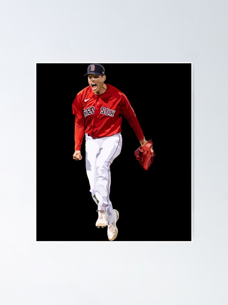 Nick Pivetta Baseball Paper Poster Red Sox - Nick Pivetta