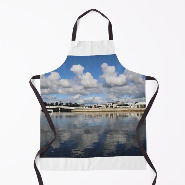 Item preview, Leven River at Ulverstone, cloud reflections designed and sold by Gaylene Norton.