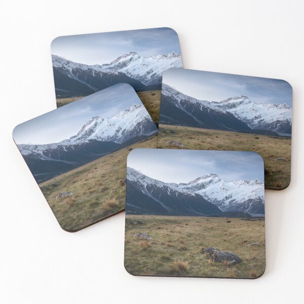 Item preview, Mount Cook Village and Mount Sefton designed and sold by Alex Stojan.