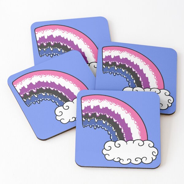 Item preview, Genderfluid Rainbow designed and sold by SavageHeroes.