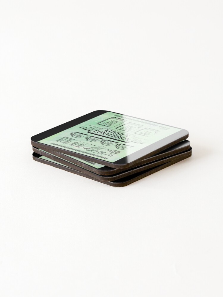 Thumbnail 4 of 5, Coasters (Set of 4), Kitchen Conversion designed and sold by greenrange.