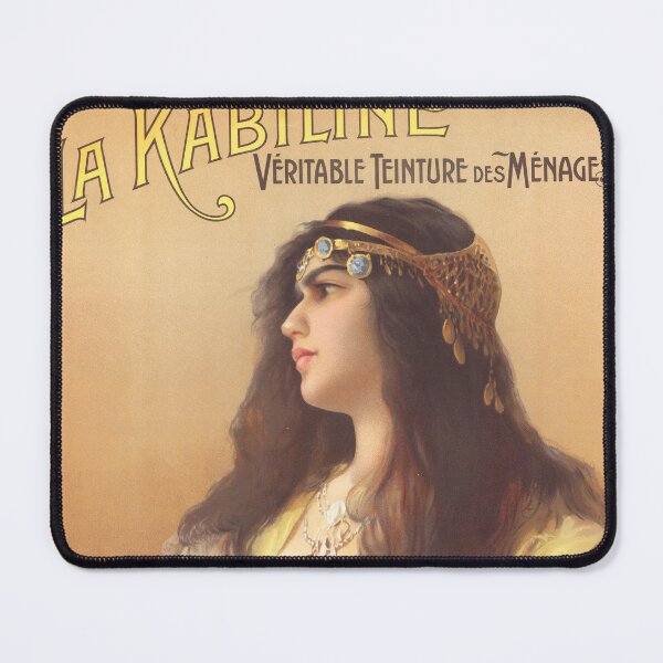 Item preview, LA KABILINE CLOTHING COLOR DYE Veritable Teinture Des Menages Vintage French Advertising Poster designed and sold by retroposters.