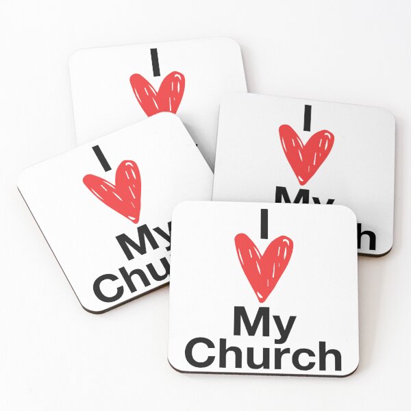 Item preview, I Love My Church designed and sold by micasata.