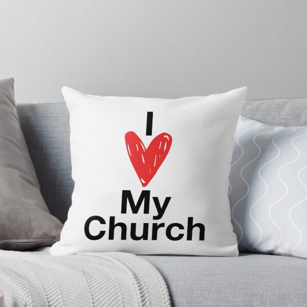 Item preview, I Love My Church designed and sold by micasata.