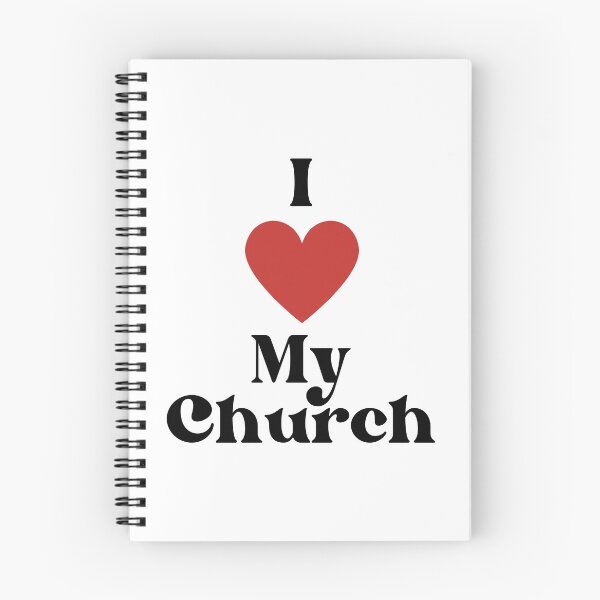 Item preview, I Love My Church designed and sold by micasata.