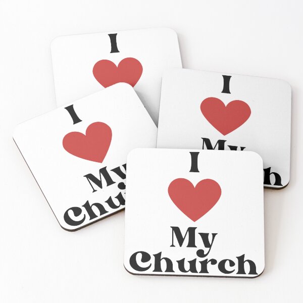 Item preview, I Love My Church designed and sold by micasata.
