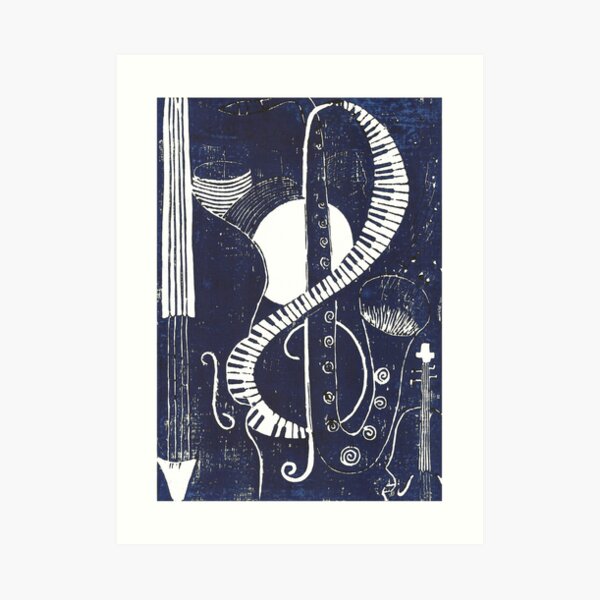 Jazz Art Print
