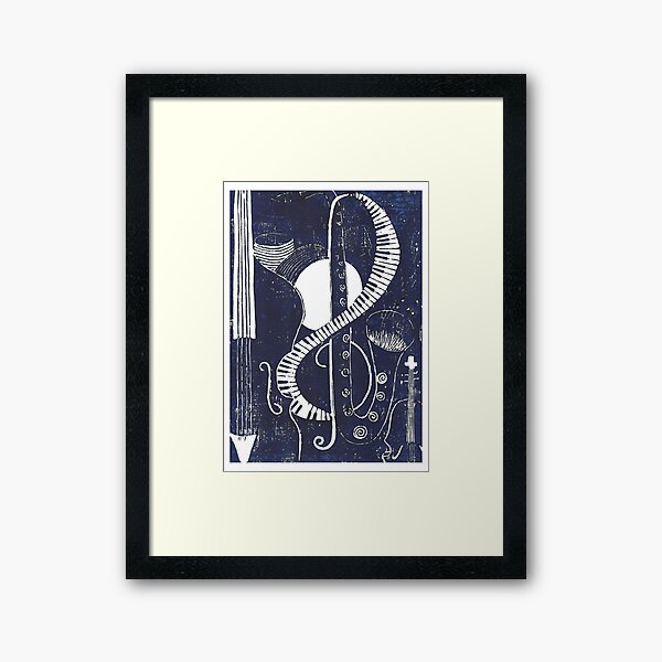 Jazz Framed Art Print