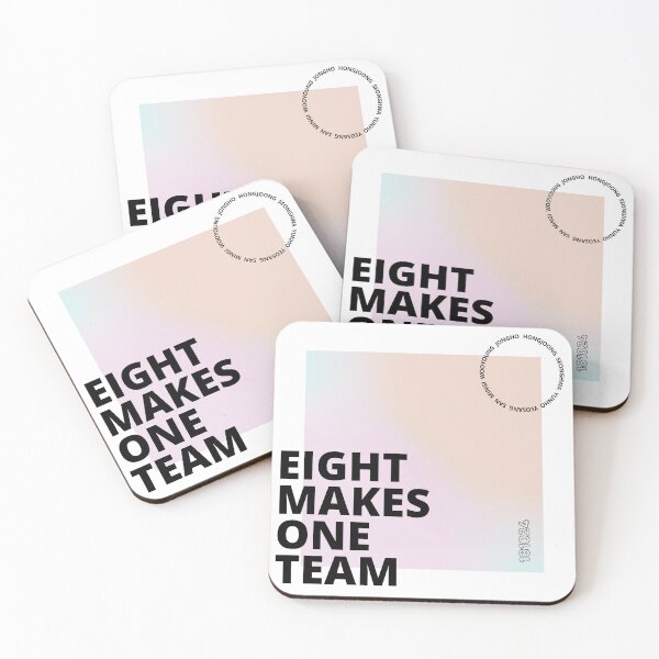 Item preview, eight makes one team designed and sold by daniellepeta.