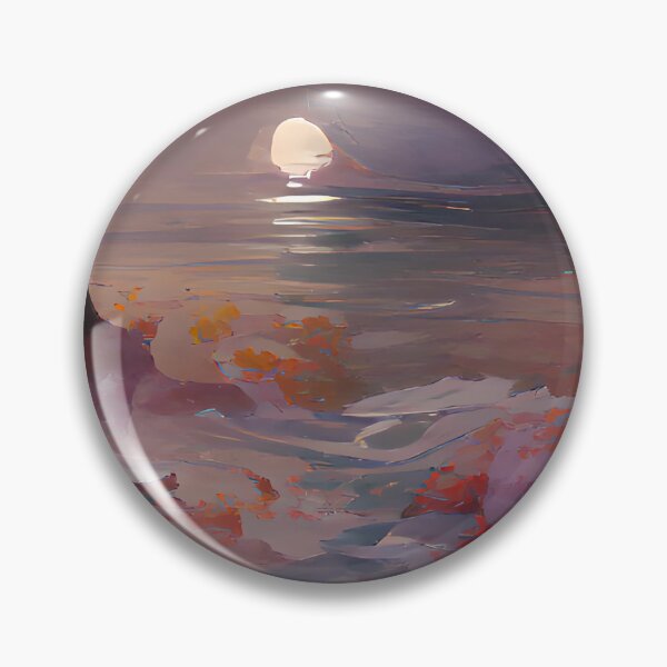 Item preview, Moonlit Waves Ocean Dream Art designed and sold by Holisticfox.