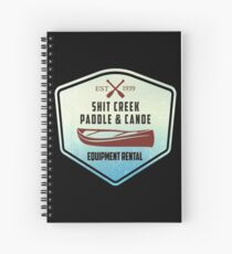 Paddle & Canoe Equipment Rental Spiral Notebook