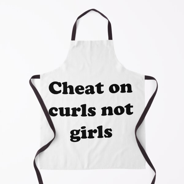 Item preview, Cheat on curls not girls designed and sold by designsbyted.