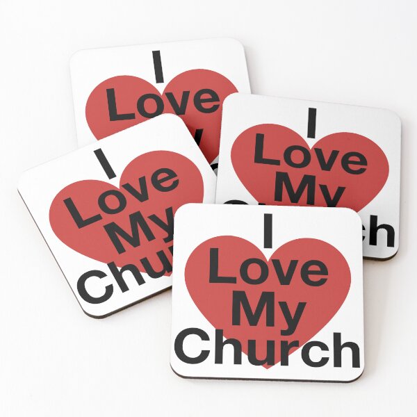Item preview, I Love Church designed and sold by micasata.