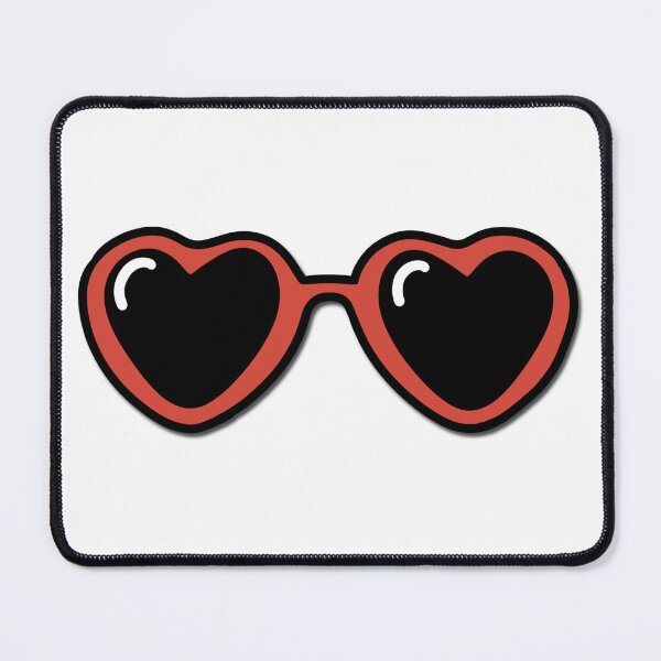 Item preview, Heart Sunglasses designed and sold by ricecakezz.