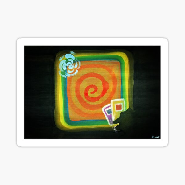 Blumen, Karten, Mystery Sticker