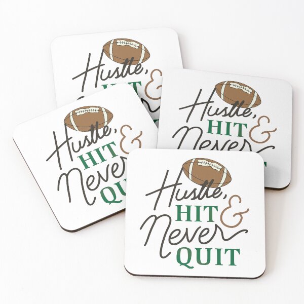 Item preview, Hustle, hit and never quit designed and sold by della95.
