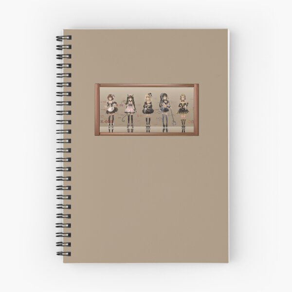 Item preview, K-ON Domestic Service Photo Shoot (on Tan) designed and sold by epinkb.