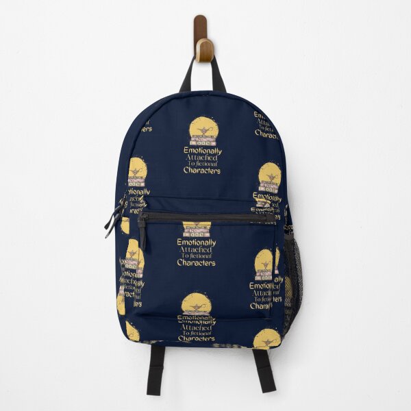 Item preview, I Am Too Emotionally Attached To Fictional Characters..(Dark Blue) designed and sold by Vimbuy.