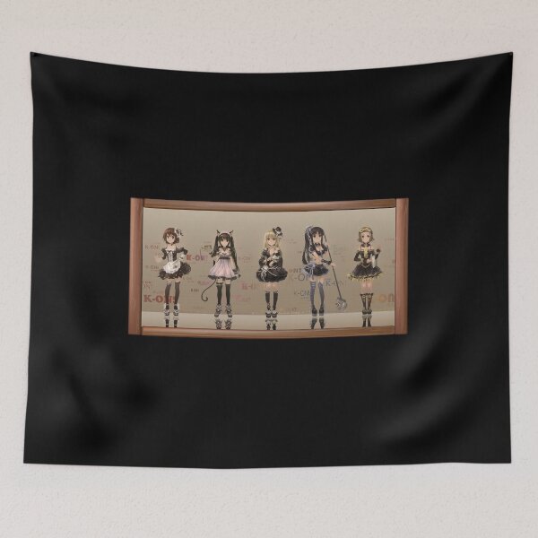 Item preview, K-ON Domestic Service Photo Shoot (on Black) designed and sold by epinkb.