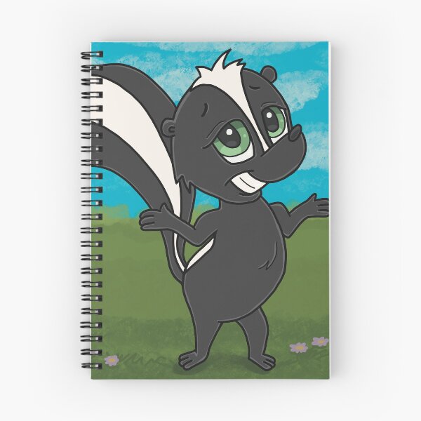 Item preview, Skunk on grass designed and sold by CharacterAlley.