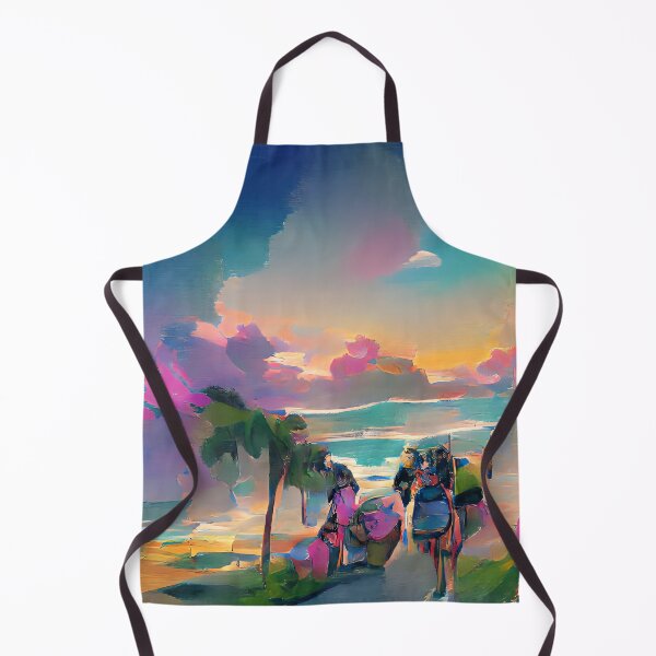 Item preview, Seashore Watercolor Dream Art designed and sold by Holisticfox.
