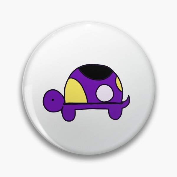 Item preview, nonbinary pride turtle designed and sold by HKerArt.