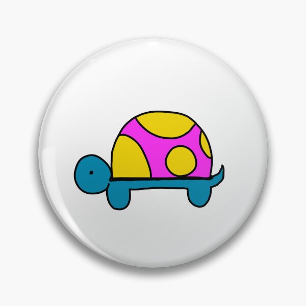 Item preview, pansexual pride turtle designed and sold by HKerArt.