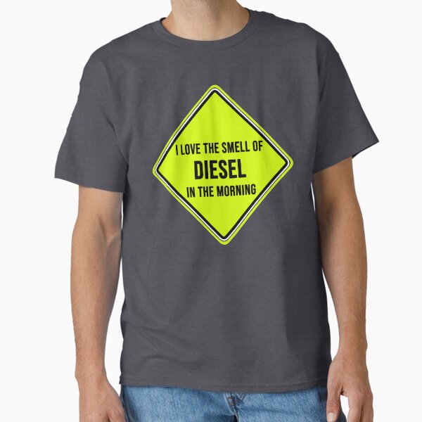 Item preview, I Love the Smell of Diesel in the Morning Yellow Sign designed and sold by Shop Yeah.