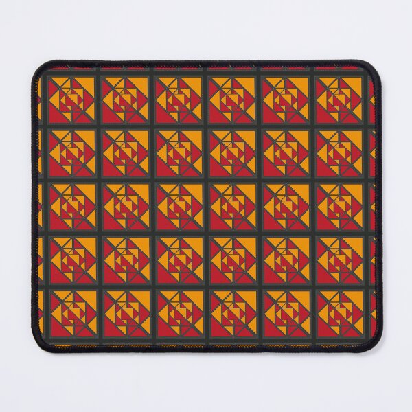 Item preview, Patch Work Design - Red and Golden Yellow designed and sold by SaShaCreations.