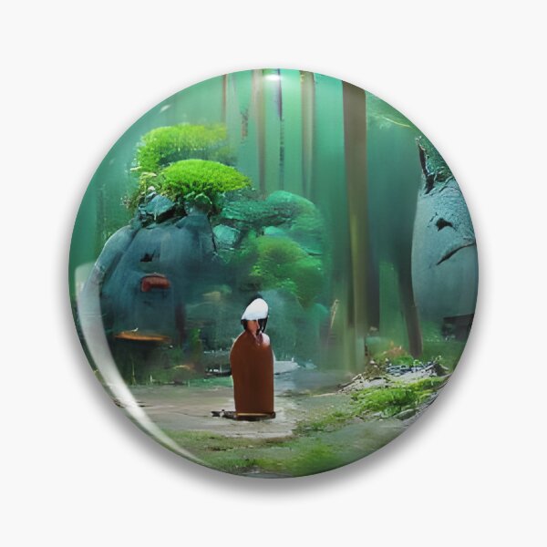Artikelvorschau, Mönch im Wald entworfen und verkauft von digitalartpro.