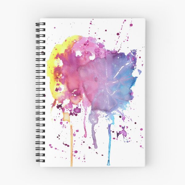 Item preview, Yellow Pink Purple Blue Paint Splatter designed and sold by SaradaBoru.