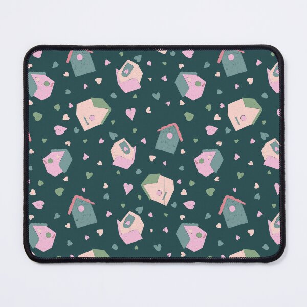 Item preview, Little Boxes - Bird House - Forest Green designed and sold by RosalieReeves.