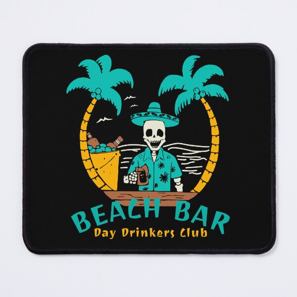 Item preview, Beach Bar Day Drinkers Club designed and sold by KathteeDesign.