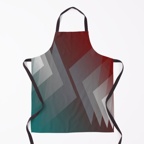Item preview, Gray triangles on teal burgundy designed and sold by feiermar.