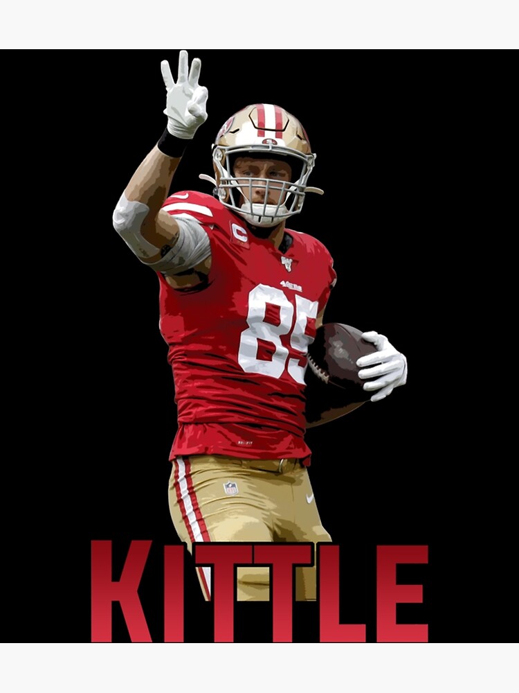 Kittle Jersey Red Sticker for Sale by reevevi