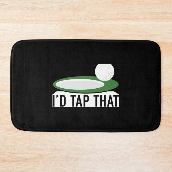 Item preview, I'd Tap That Golf Sticker designed and sold by felyn3gloria.