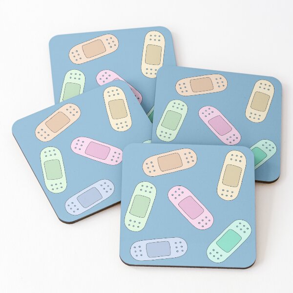 Item preview, Pastel Bandage Pattern designed and sold by BundaBear.