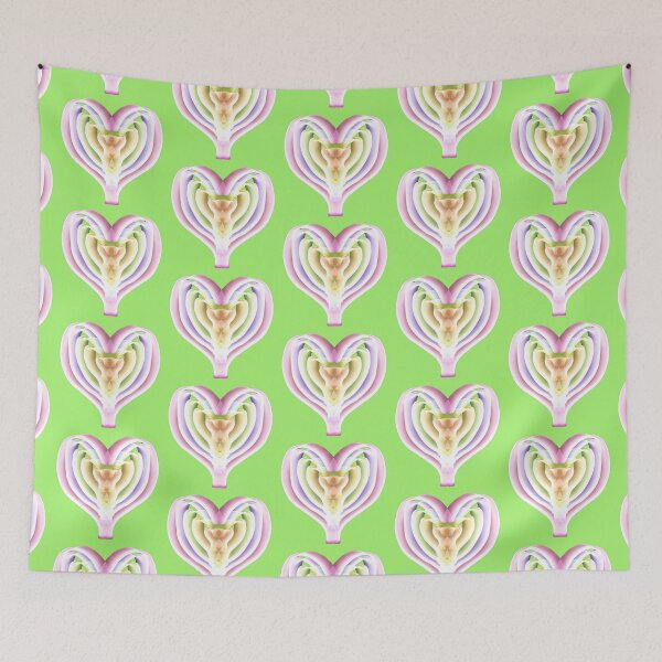 Item preview, Colorful shiny heart designed and sold by altairaleon.