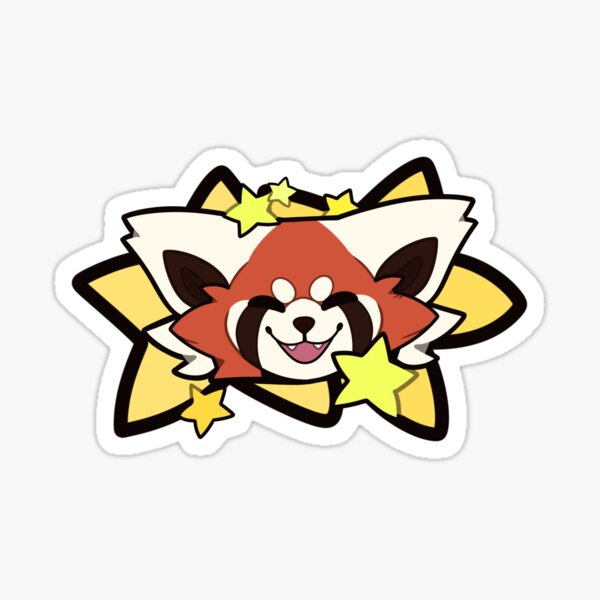 Kawaii Red Panda Stickers Redbubble - pingu break roblox amino