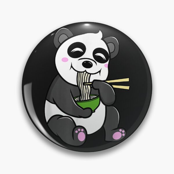 Item preview, Kawaii Japanese Panda Ramen Chinese Panda designed and sold by cajanhv.