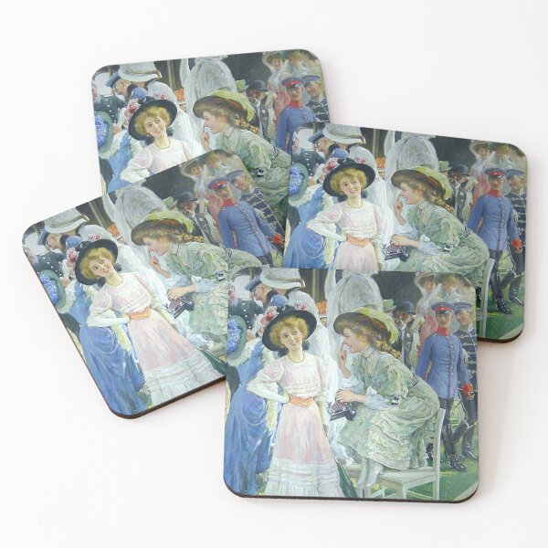 Item preview, Elegant Ladies At The Races by Oscar Bluhm  designed and sold by ramazis.