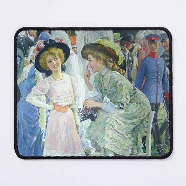 Item preview, Elegant Ladies At The Races by Oscar Bluhm designed and sold by ramazis.