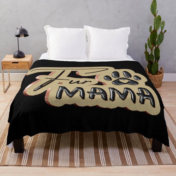 Item preview, 3D gold metal badge with rose gold border for fur mama pet parents designed and sold by Cawaiico.