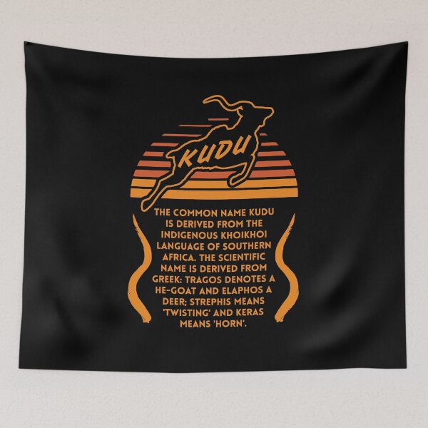 Item preview, Kudu Sunset Kalahari Antelope | Africa Springbok | Oryx Jump | African Safari designed and sold by d247.