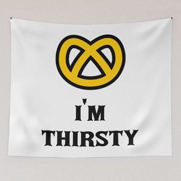 Item preview, PRETZEL IM THIRSTY designed and sold by DomGDesign.
