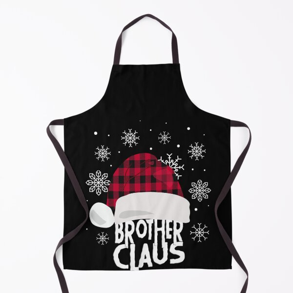 Item preview, Brother Claus Christmas Buffalo Plaid Santa Hat for Brother design designed and sold by Merchking1.