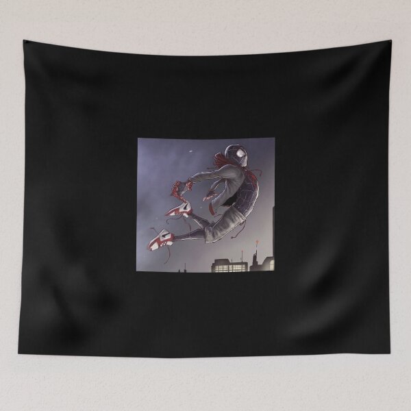 Item preview, Mile Morales Jump Art Print designed and sold by saurelmosert.