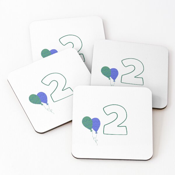 Item preview, 2nd Birthday with Balloons designed and sold by UnicornTrinity.